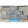 Gạch ốp tường trang trí Đá ong xám dày 1,2cm 10x20
