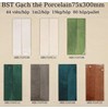 Gạch thẻ trang trí 7.5x30 bóng vân xi măng