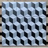 Gạch bông giả cổ 20x20 đẹp hình lập phương