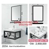 Combo kệ lavabo gương giá rẻ 203A