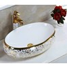 Chậu rửa lavabo đặt bàn hình Oval rẻ đẹp nhiều mẫu