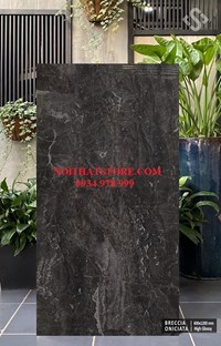 Gạch ốp lát Ấn Độ 60x120 đen xám vân đá