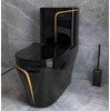 Combo bộ nhà tắm cao cấp màu đen 045