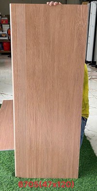Gạch lát cầu thang giả gỗ 47x120 mờ 6705