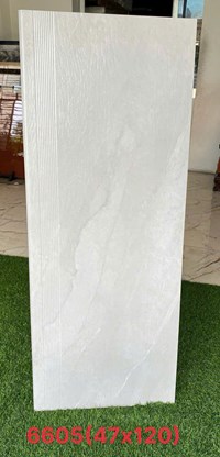 Gạch lát cầu thang giả gỗ 47x120 mờ 6605
