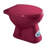 Bàn cầu cụt Dolacera màu đỏ