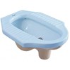 Bàn cầu xổm Dolacera màu xanh biển