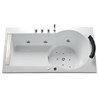 Bồn tắm massage hơi xây Caesar MT211SAL(R)