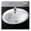 Chậu rửa Lavabo dương vành Caesar L5018