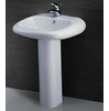 Chậu rửa chân dài Caesar L2560+P2438