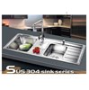 Chậu rửa chén 3 hộc Gorlde GD 956