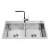 Chậu rửa chén Inox 304 Handmade 8545