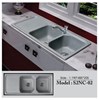 Chậu rửa chén đá Việt Mỹ S2NC-02