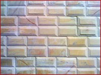 Đá kiểu mặt nhẵn đơn vàng HL3D-7