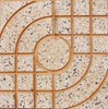 Gạch vỉa hè  màu vàng mắt nai 40x40 QP1