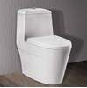 Bồn cầu 1 khối Ceravi C506 (Tặng lavabo, chân chậu)