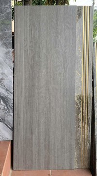 Gạch lát cầu thang 47x120 mờ vân gỗ xám