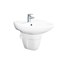 Chậu rửa Lavabo Viglacera BS409 + chân BS502