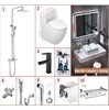 Combo bộ nhà tắm cao cấp 068