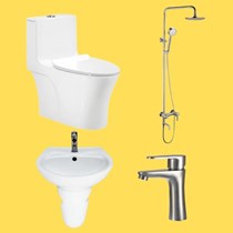 Combo bộ nhà tắm Luxury 05