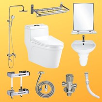 Combo bộ nhà tắm Luxury 13