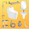 Combo bộ nhà tắm Luxury 13