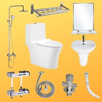 Combo bộ nhà tắm Luxury 14