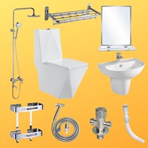 Combo bộ nhà tắm Luxury 15