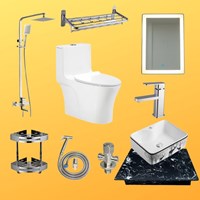 Combo bộ nhà tắm Luxury 22