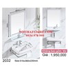 Combo kệ lavabo gương giá rẻ 2032