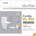 Combo thiết bị vệ sinh Caesar cầu 2 khối 