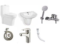 Combo thiết bị vệ sinh giá rẻ 1