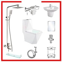 Combo thiết bị vệ sinh giá rẻ (10 món)