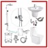 Combo thiết bị vệ sinh giá rẻ (11 món)