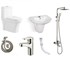 Combo thiết bị vệ sinh giá rẻ 2