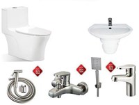 Combo thiết bị vệ sinh giá rẻ 4