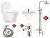 Combo thiết bị vệ sinh giá rẻ 7