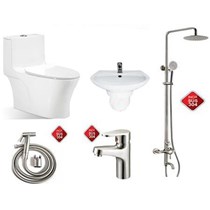 Combo thiết bị vệ sinh giá rẻ 7