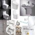 Combo thiết bị vệ sinh giá rẻ (9 món)