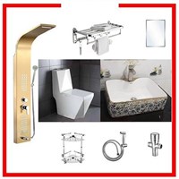 Combo thiết bị vệ sinh giá rẻ (9 món)