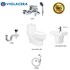 Combo thiết bị vệ sinh Viglacera 1 khối cao cấp