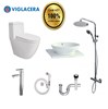 Combo thiết bị vệ sinh Viglacera 1 khối giá rẻ