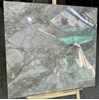 Đá đồng chất khắc kim Trung Quốc 80x80 ghi xám nhũ vàng