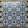 Gạch bông giả cổ 20x20 bông xám