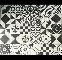 Gạch bông giả cổ 20x20 nhiều hình khối