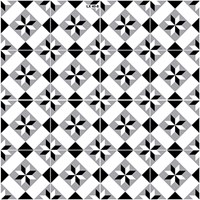Gạch bông giả cổ 40x40 đá LX40-9