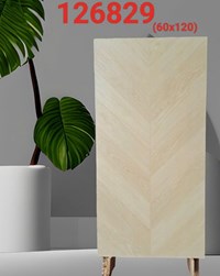 Gạch giả gỗ Trung Quốc 60x120 126829 mờ