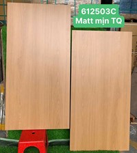 Gạch giả gỗ Trung Quốc 60x120 612503C mờ