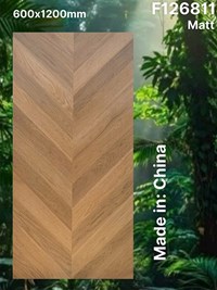 Gạch giả gỗ Trung Quốc 60x120 F126811 mờ