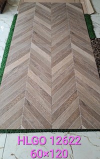 Gạch giả gỗ Trung Quốc 60x120 HLGO 12622 mờ